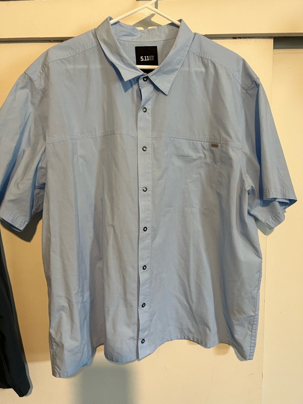 5.11 Tactical Light Blue Short-Sleeve Button-Down Shirt